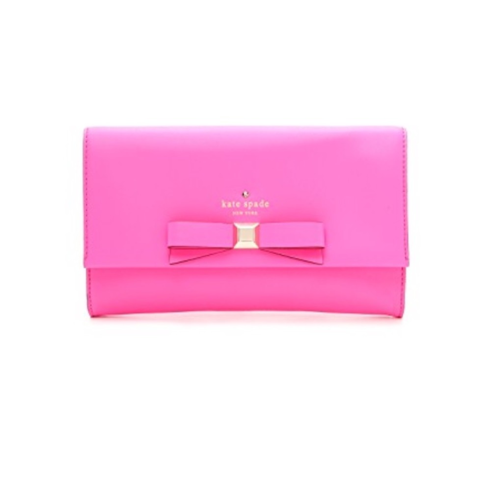 Kate Spade Holly Street Gulabi Clutch 👛